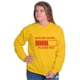 thumbnail image 4 of Sarcasm Loading Please Wait Sweatshirt for Men or Women Brisco Brands 2X, 4 of 6