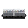 thumbnail image 2 of Caja portafusibles de cuchilla larga para coche de 8 vías DC 12V 15A con 8 Uds. Accesorio Universal para vehículo Jadeshay A, 2 of 8