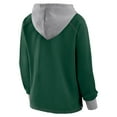 thumbnail image 3 of Women's Logo Athletic Hunter Green Milwaukee Bucks Boom Pullover Hoodie, 3 of 3