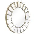 thumbnail image 2 of 3 Espejos Decorativos Redondos Con Marco Dorado Better Better Moderno, 2 of 5