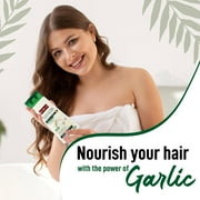 Bioblas Garlic Hair Loss Shampoo for Men and Women with Organic Oil, Unscented, Halal, All Hair Types, 13 oz