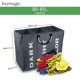 thumbnail image 2 of Large Foldable Laundry Basket Portable Storage Bag Bin with Carry Handles Dirty Clothes Bag for Bathroom Bedroom, 2 of 5