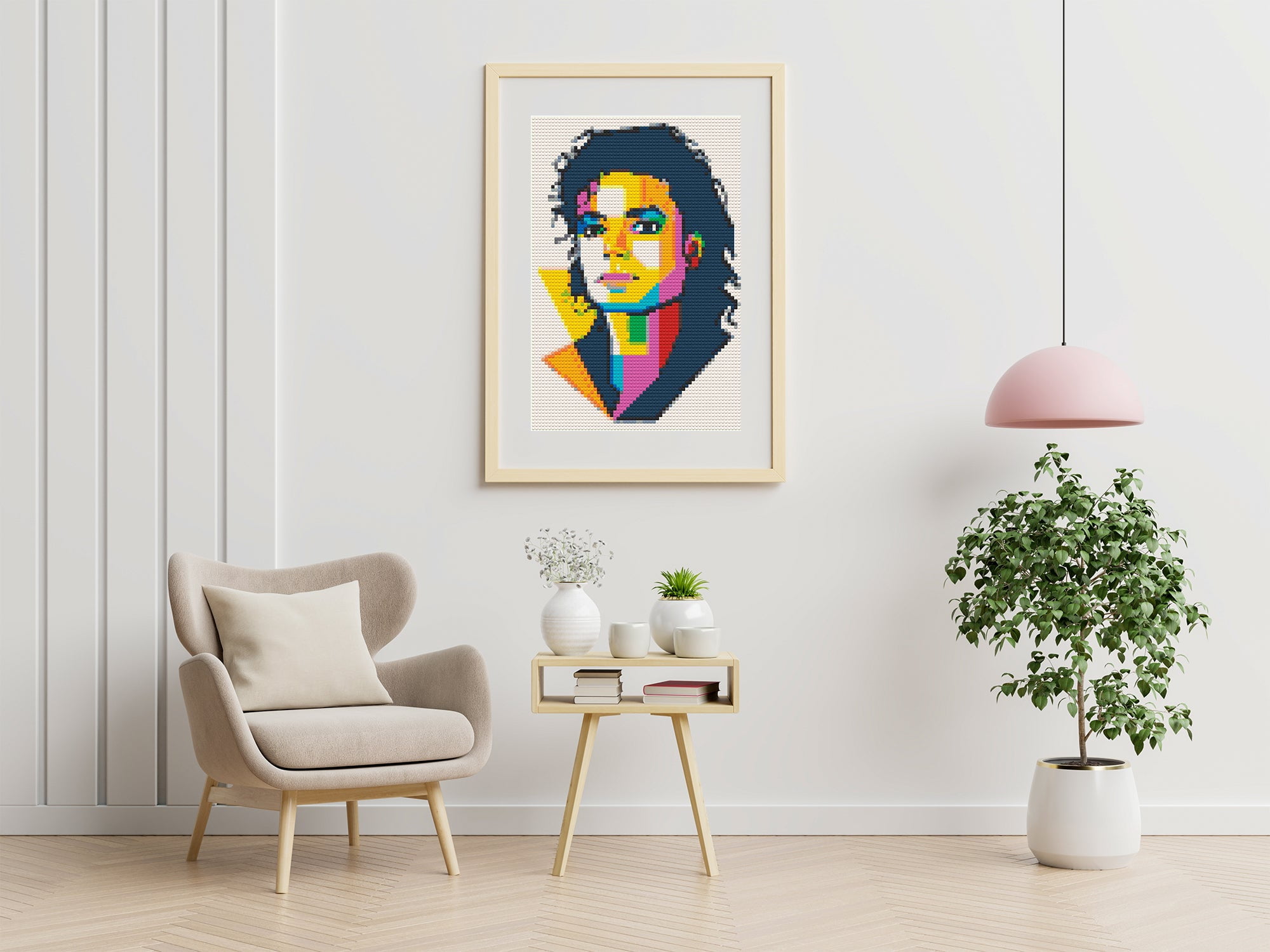Bricked Mosaic Portrait 20x30"