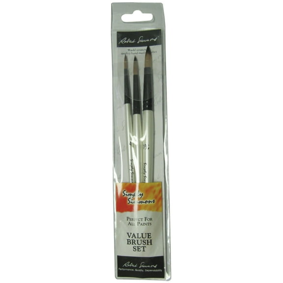 Robert Simmons Simply Simmons Brush Set, To The Point