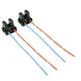 thumbnail image 2 of Headlight Bulb Connector, Headlight Bulb Conversion Wire  Insulation Better Conductivity Red Copper 2Pcs/Set Wear Resistance  For Car Retrofit, 2 of 8