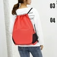 thumbnail image 4 of Mochila con cordón, bolsa de gimnasio, mochila tipo saco, bolsas con cordón, 4 of 5