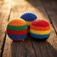 thumbnail image 5 of Juego de pufs de punto coloridos con tela suave, versátiles para salas de estar y áreas de juego, asientos portátiles para niños y adultos, incluye 3 piezas., 5 of 8
