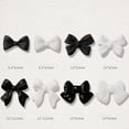 thumbnail image 6 of UDIYO 50Pcs/Set Nail Ornament Engraved 3D Effect Mini Bowknot Nail Art Decoration Fingernail Accessories for Female, 6 of 7