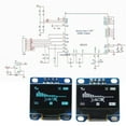 thumbnail image 3 of 0,96 OLED SSD1306 I2C IIC SPI Serial 128X64 LCD Display M J6 Blau Gelb F1Z, 3 of 5