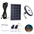 thumbnail image 1 of Billuyoard Luces solares Sensor de movimiento Lámpara colgante solar con panel ajustable de múltiples posiciones Lámpara solar a prueba de agua con Iluminación y accesorios Negro luz calida Billuyoard HA026780-01, 1 of 1