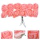 thumbnail image 2 of 144 mini rosas falsas para hacer tú mismo, pinzas para el pelo, diademas, 2 of 6