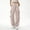 Khaki, variant on FRSASU Women's Cargo Pants Casual Hiking Loose Fit Parachute Pants High Waist Baggy Trousers with Multi Pockets Wine