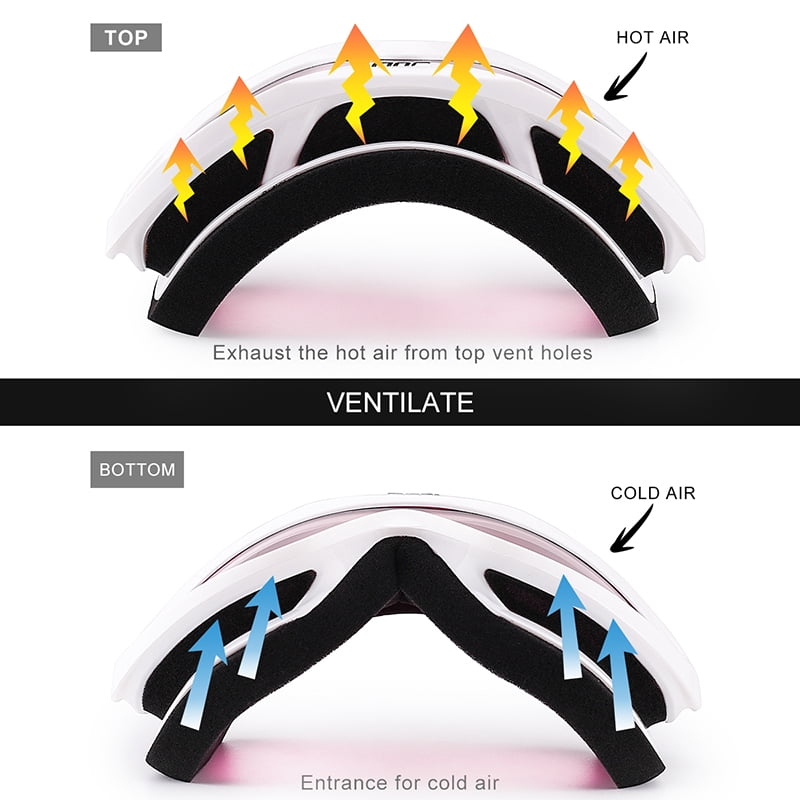 JULI Ski Goggles,Snow Snowboard Goggles for Men Women Snowmobile Skiing Skating BBS