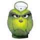 thumbnail image 3 of 3d Grinch Men Women Casual Hooded Pullover Sweatshirt Friends Xmas Gift, 3 of 5