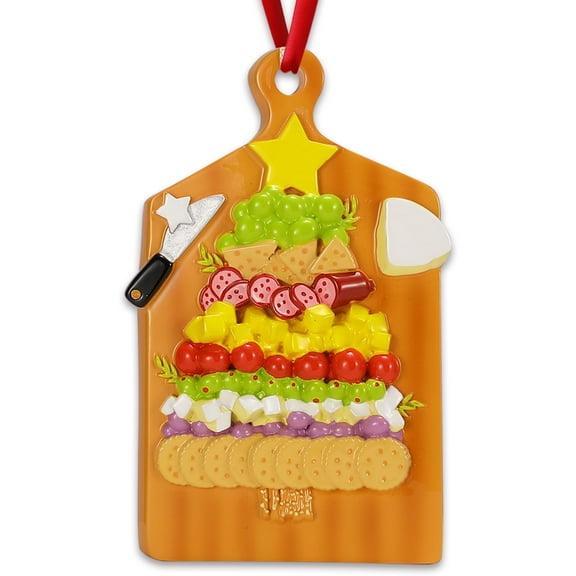 Personalized Food Ornaments 2024 - Charcuterie Ornament Custom Christmas Ornaments Charcuterie Board Ornament Unique Food Ornaments Charcuterie Board Dessert Ornaments Ornaments for Christmas Tree