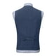 thumbnail image 3 of Camiseta sin mangas con cuello vuelto para hombre, de color liso, sin mangas, con múltiples bolsillos, cómoda y transpirable., 3 of 5