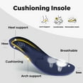 thumbnail image 5 of FitVille Wide Diabetic Shoes for Men Adjustable Walking Shoes for Elderly Diabetic Plantar Fasciitis Swollen Foot, 5 of 6