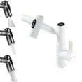 thumbnail image 1 of Ynlkorvg Faucets Rotatable Bathroom Faucet 1080° Rotatable Bathroom Vanity Faucet 1 Hole Height Adjustable Single Handle Faucet Bathroom Faucet With Temperature Display Kitchen Faucet Taps, 1 of 5