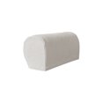 thumbnail image 2 of Sofa Armrest Covers, Staron 2026 Elastic Plaid Protective Armrest Covers, Premium Polyester Non-Slip Sofa Arm Guards Machine Washable 2-Piece Set, White, 2 of 6