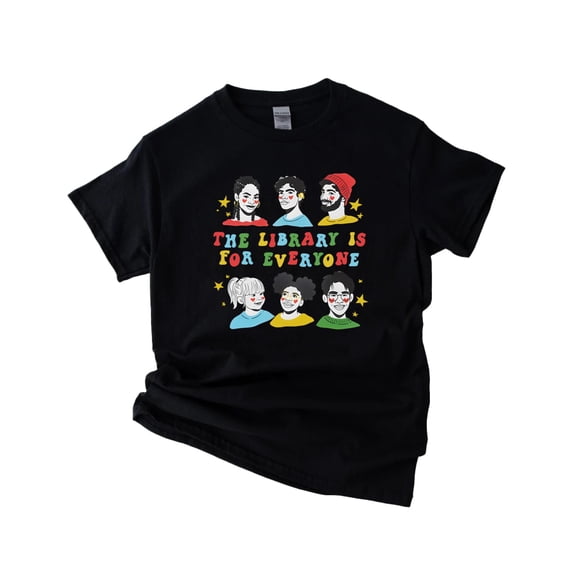 Mychal Threets Library For Everyone The Reading Advocate V60432 Unisex T-Shirt, up to 5XL