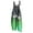 Green, variant on 2025 New Women Fashion Plus Size Print Sleeveless Two Pocket Casual Overalls Jumpsuit Jumpsuit Pants,S-5XL