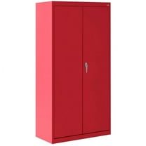 Sandusky Braefell 20-Gauge Welded Steel Garage Storage Cabinet, Red