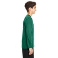 thumbnail image 3 of Youth Zone Performance Long-Sleeve T-Shirt - SPORT FOREST - XS, 3 of 3