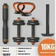 thumbnail image 3 of Kit de Mancuernas Brandtrendy 6 en 1 Multiusos con Peso Ajustable de 10 Kg, 3 of 4