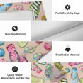 thumbnail image 5 of Summer Slippers Outdoor Rug 3x5 Ft, Non Slip Washable Area Rug, Watercolor Flip Flops Ocean Beach Light Brown Patio Rugs Carpet Runner, Large Floor Mat for Indoor/Outdoor Deck Porch Camping, 5 of 8