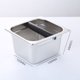 thumbnail image 1 of Caja de golpe de café, contenedor de basura para café expreso, contenedor de café, caja de golpe de café expreso de acero inoxidable, contenedor incorporado para café molido, 1 of 5