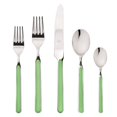 thumbnail image 1 of Mepra 10A722005 Stainless Steel Fantasia Place Set, Applegreen - 5 Piece, 1 of 1