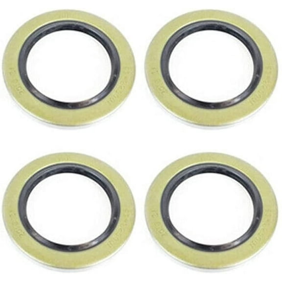 Southwest Wheel Trailer Hub Grease Seals 5200-7000 lbs. Axle 4-Pack 2.25" x 3.372"