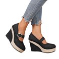 thumbnail image 7 of oqasdz Womens Casual Shoes Slip On Breathable Non Slip Walking Shoes Lightweight Comfortable Sneakers for Ladies Daily Wear Outdoor Summer, 7 of 7