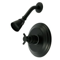 Kingston Brass KB2630DXSO Concord Single-Handle Pressure Balanced Shower Faucet, Matte Black