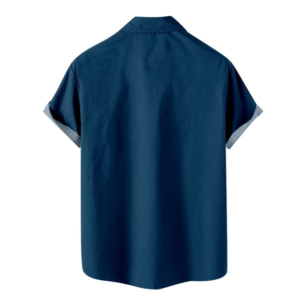 Chemise De Noël 2024 Homme Manches Longues - Chemise Hawaïenne Boutonnée Motif Festif Pour Fêtes Et Loisirs
