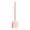Pink, variant on HBBKVI Toilet Brush, Toilet Brush Cleaning Supplies Household Cleaning Set Punch- Wall-mounted Long Handle Wash Toilet Brush