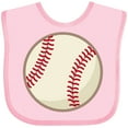 thumbnail image 3 of Inktastic Baseball Sports Ball Boys or Girls Baby Bib, 3 of 4