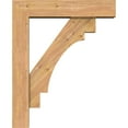 thumbnail image 3 of Ekena Millwork 7 1/2"W x 34"D x 42"H Merced Block Smooth Bracket w/ Offset Brace, Western Red Cedar, 3 of 25