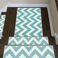 thumbnail image 2 of SUSSEXHOME  Heavy Duty Ultra Thin Non Slip Washable Cotton Indoor Rug - 2' x 3' Light Teal, 2 of 9