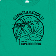 thumbnail image 4 of Inktastic Summer Vacation Mode Clearwater Beach Florida Boys or Girls Toddler T-Shirt, 4 of 5