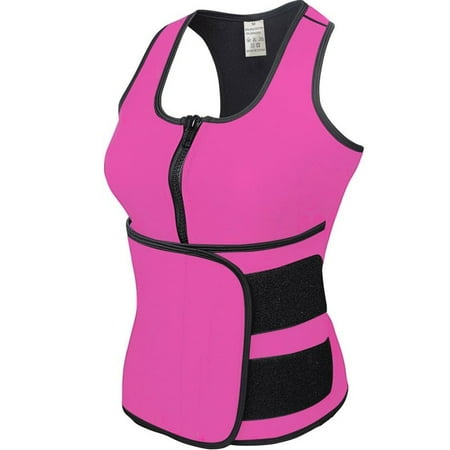 

Lilvigor Neoprene Sweat Vest for Women Slimming Body Shaper with Adjustable Waist Trimmer Belt Weight Loss Shapewear