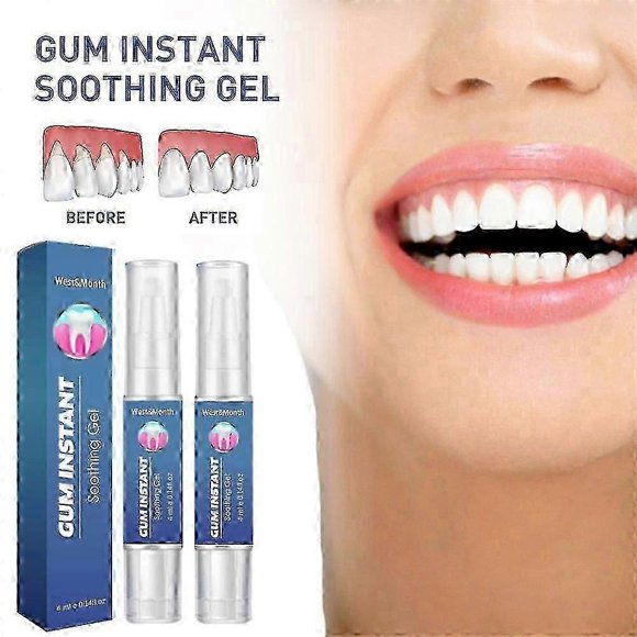 1/2/3Pcs DentiZen Gum Therapy Gel Gum Instant Soothing Gels For Sensitive Teeth Pen 4ml