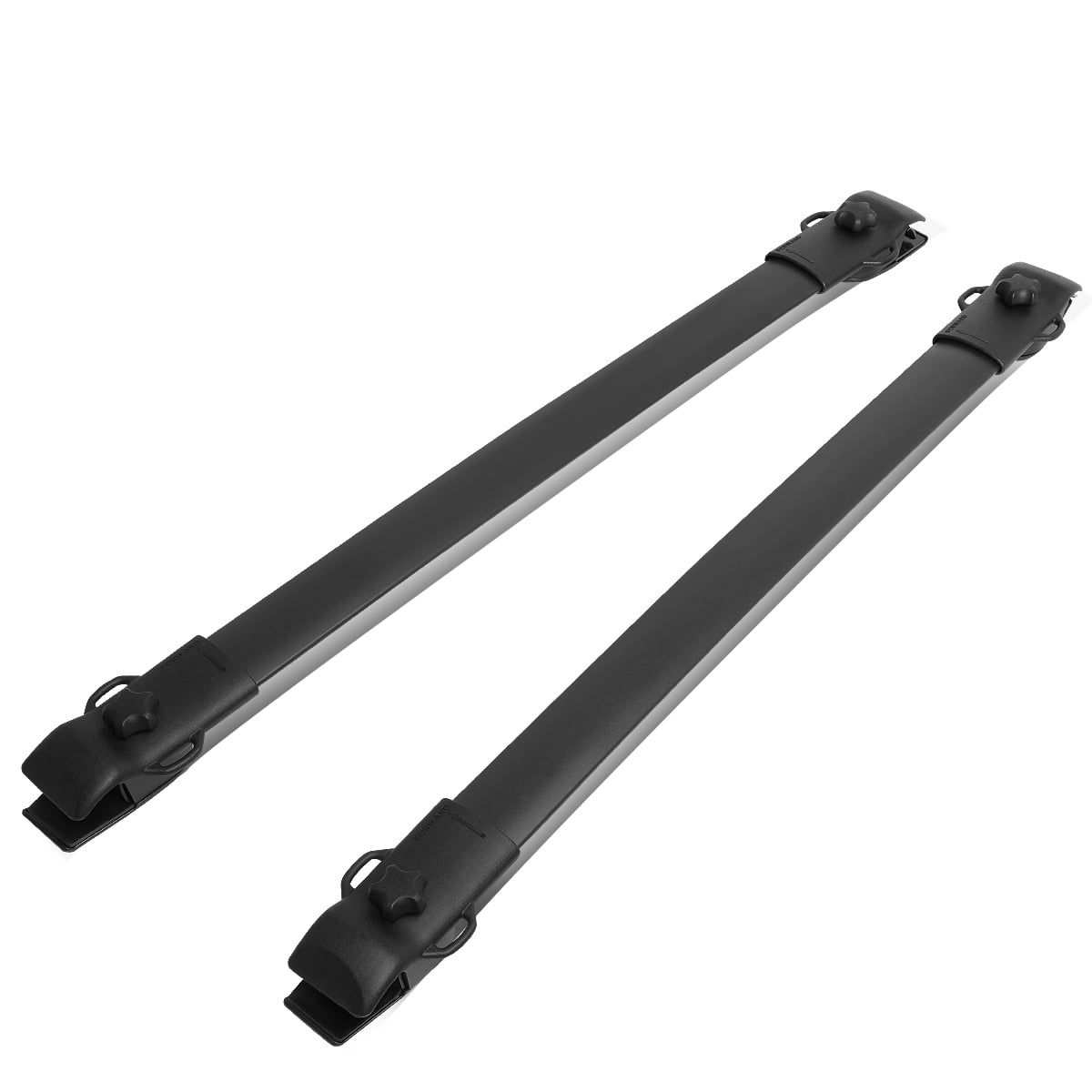 DNA Motoring XY-6002 Factory Style Matte Roof Rack Rail Cross Bar for 06-10 H3