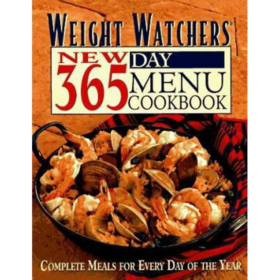 Pre-Owned Weight Watchers New 365 Day Menu Cookbook: Complete Meals for Every Day of the Year (Hardcover) 0028610156 9780028610153