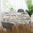 thumbnail image 3 of Yayeee Tablecloths 60" x 90" Rectangle Wrinkle Resistant Party Table Cover, Snowy Mountains, 3 of 8