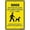 MC166, variant on Street sign warning plaque Maximum Speed 7 Mph, Engineer Grade Metal Tin Sign Wall Art Decor Safety Warning Signs For Outdoor & Indoor office Sign 8 X 12 Inch