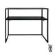 thumbnail image 4 of Mesa Auxiliar LUMO Credenza Minimalista Estilo Industrial Negro, 4 of 8