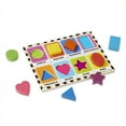 thumbnail image 2 of Melissa & Doug Shapes Chunky Puzzle, 2 of 2