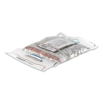 CoinLOK Tamper Evident Coin Bags, 14 1/2" x 25", Clear, Pack Of 50