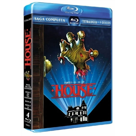 House Collection 1-4 - 4-Disc Set ( House / House II: The Second Story / House III: The Horror Show / House IV ) [ Blu-Ray, Reg.A/B/C Import - Spain ]